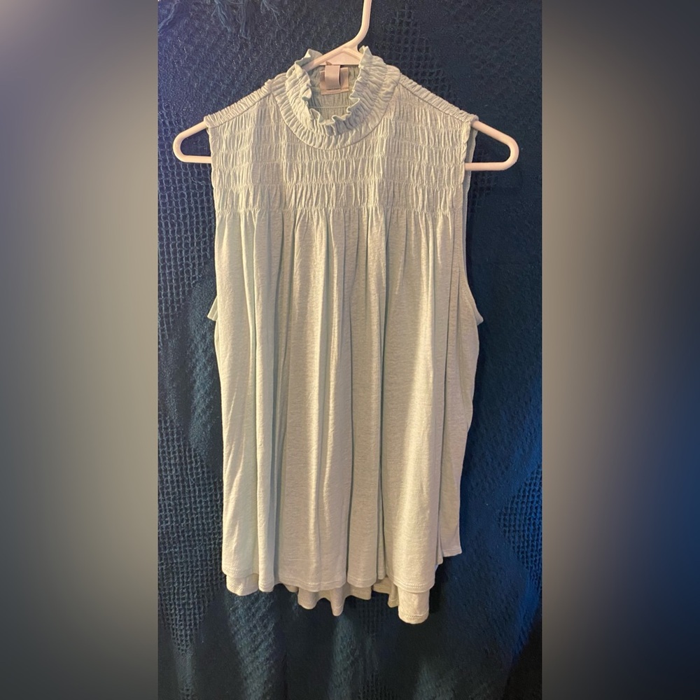 White Boho Tank